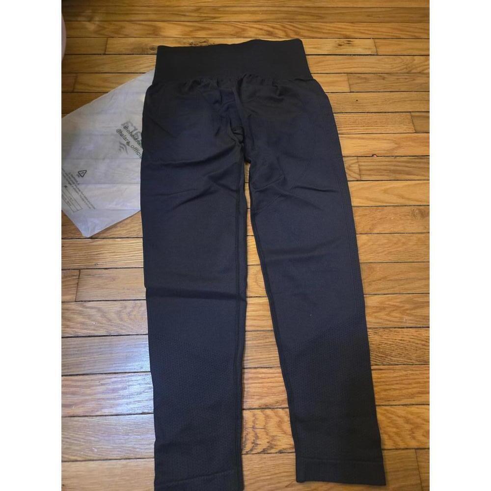 The Halara Black Womenswear Pants Size L 7/8